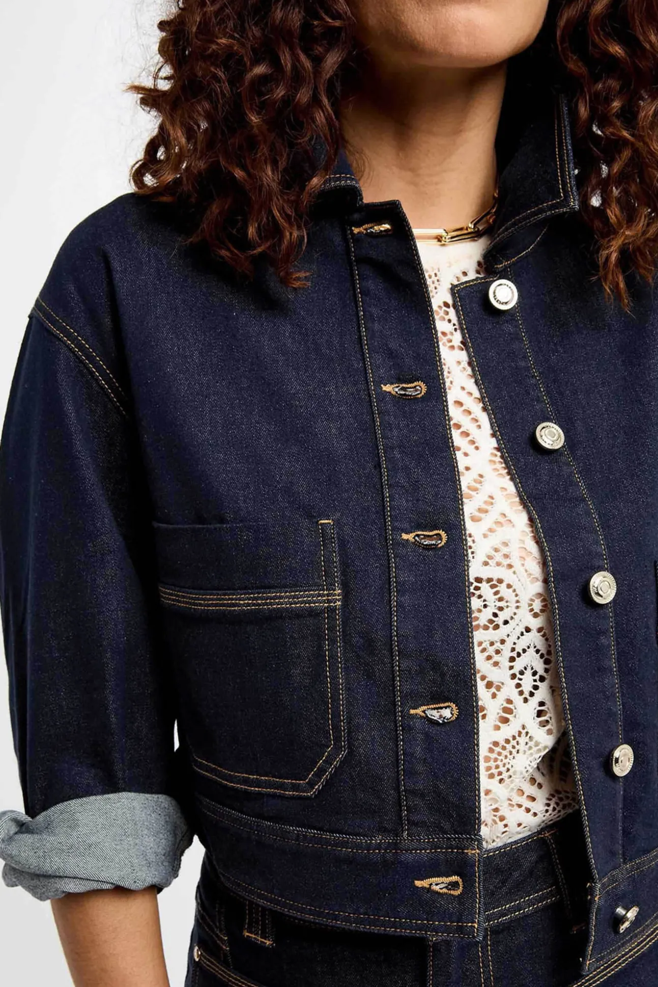 Cazadora corta vaquera