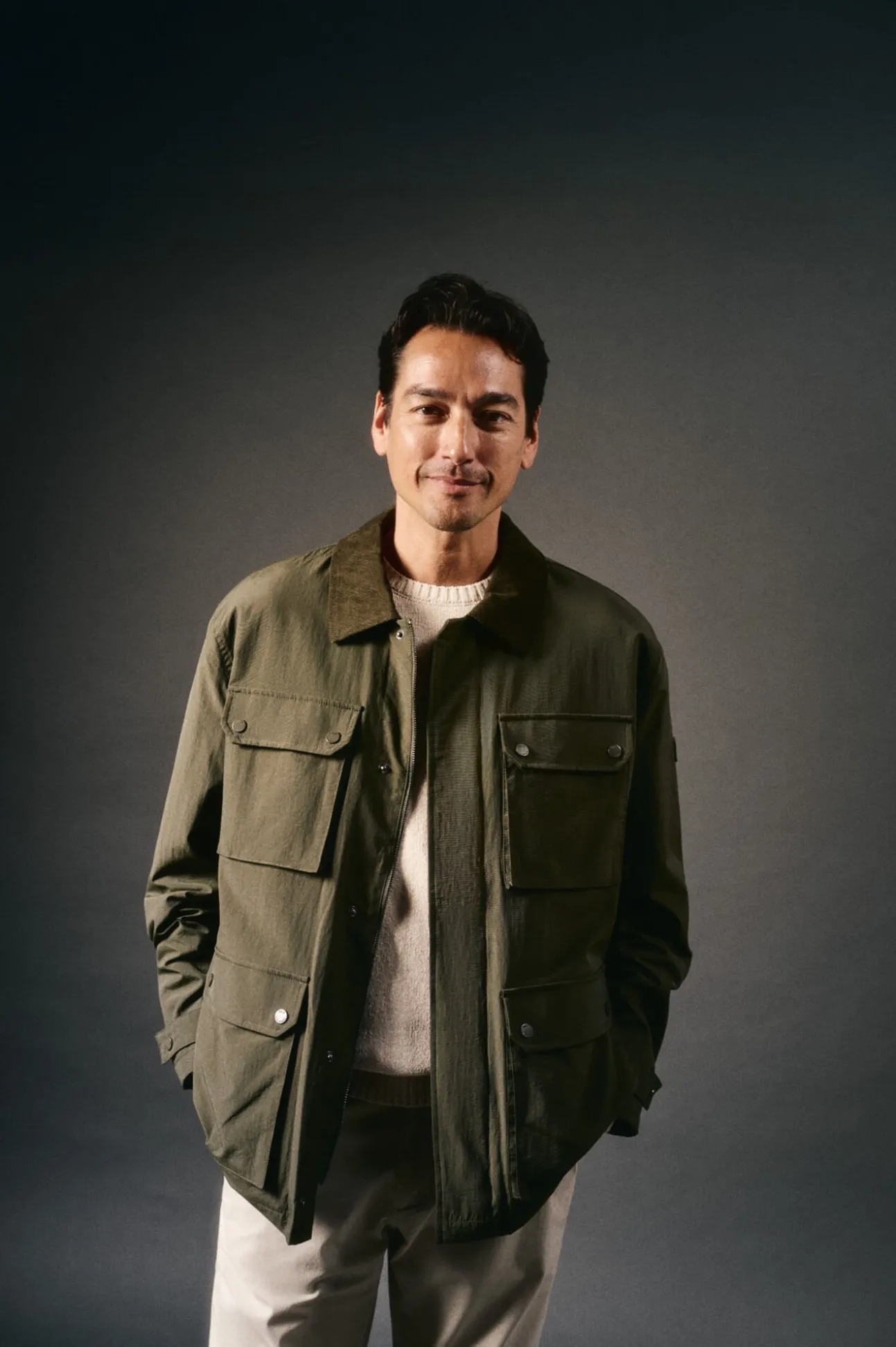 Cazadora cuatro bolsillos