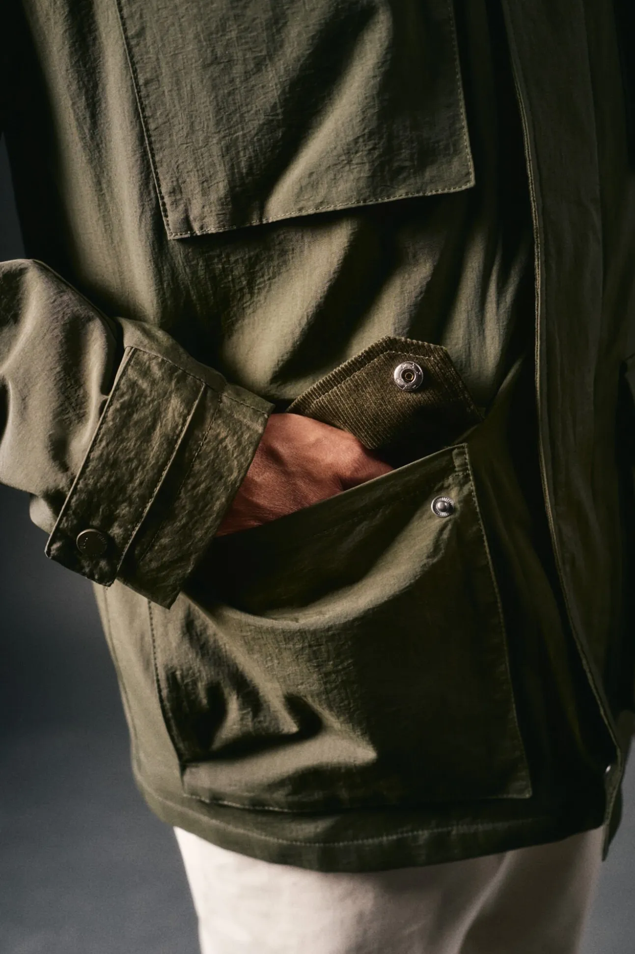 Cazadora cuatro bolsillos