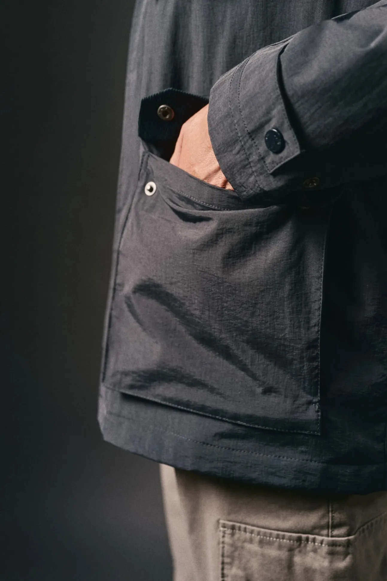 Cazadora cuatro bolsillos