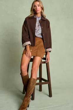 Cazadora cuello Lucca