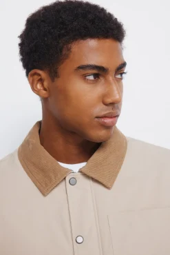 Cazadora cuello pana