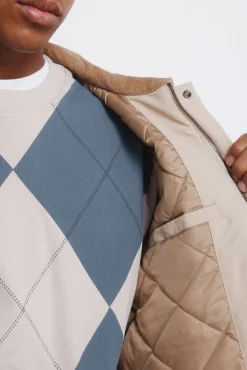 Cazadora cuello pana