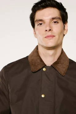 Cazadora cuello pana 100% algodón orgánico