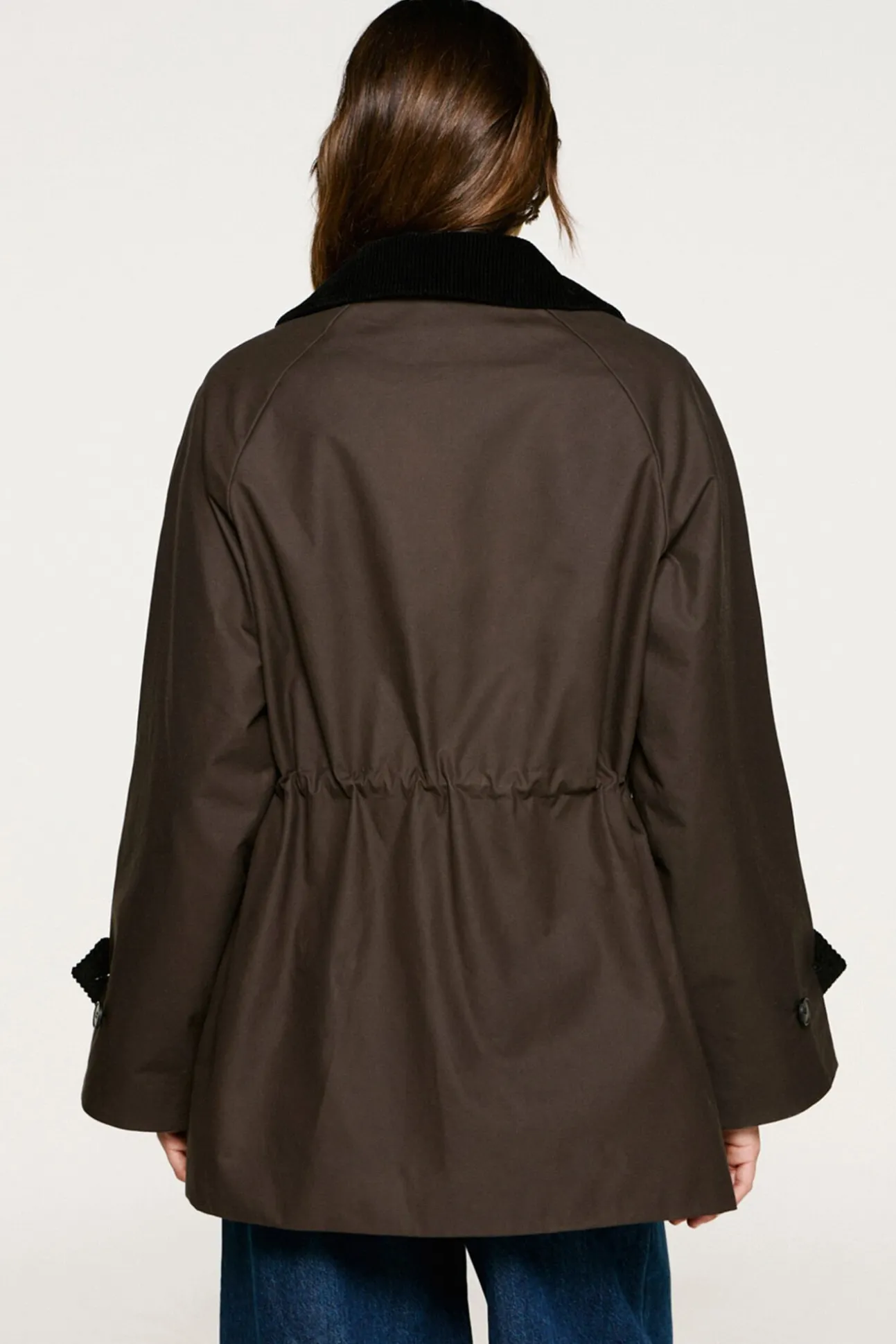 Cazadora cuello pana 100% algodón orgánico