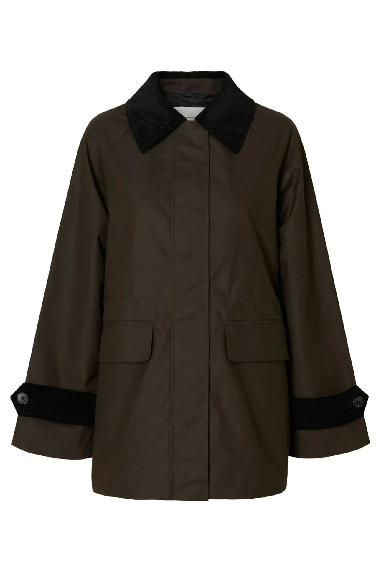 Cazadora cuello pana 100% algodón orgánico