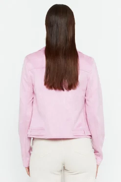 Cazadora de ante con tachuelas