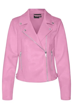 Cazadora de ante con tachuelas