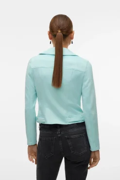 Cazadora de ante con tachuelas