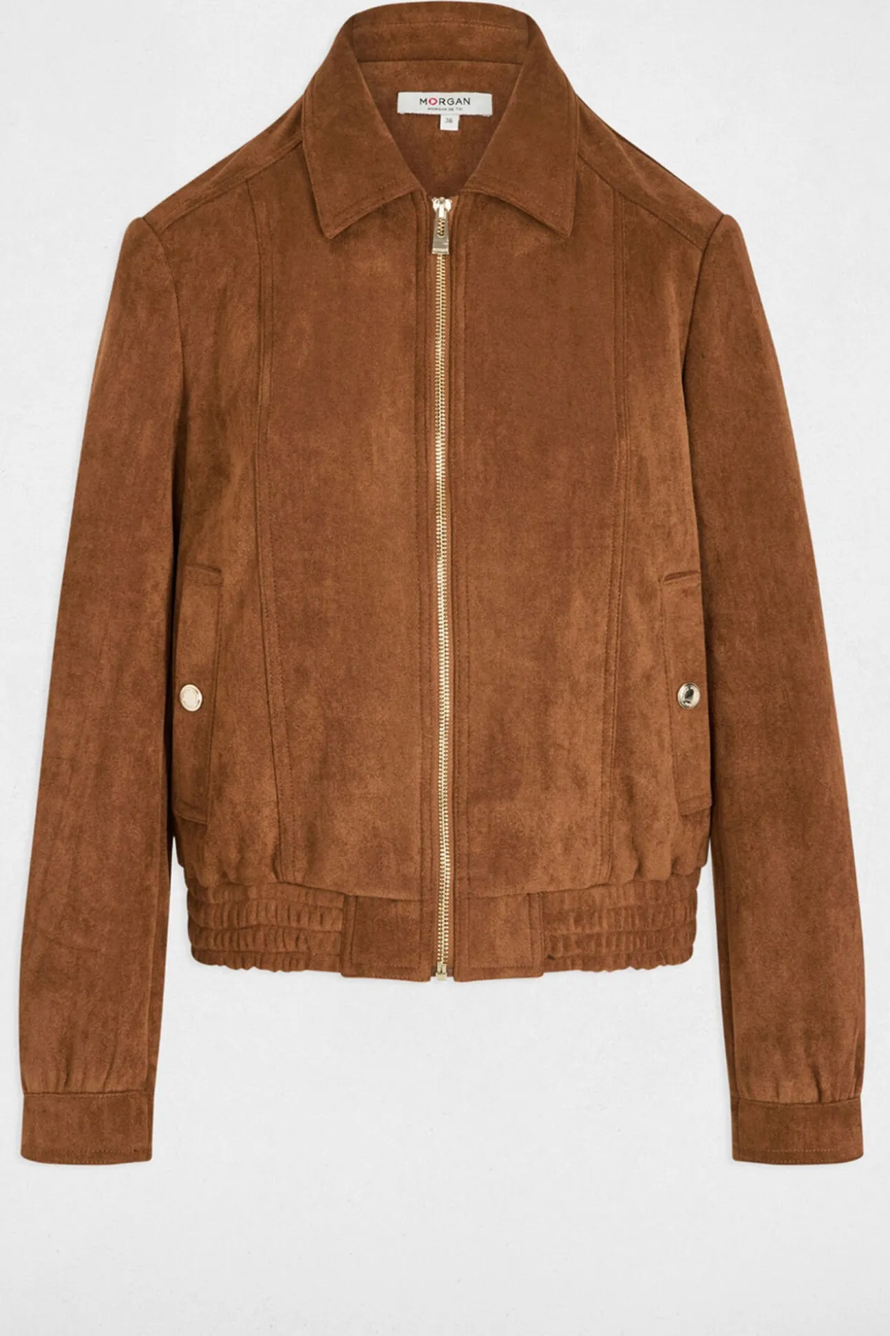 Cazadora de antelina