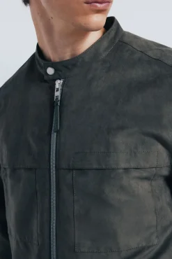 Cazadora efecto ante