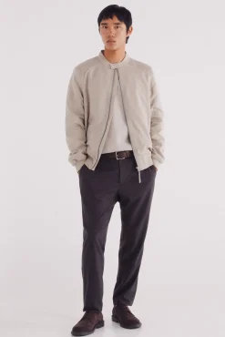 Cazadora efecto ante microperforados