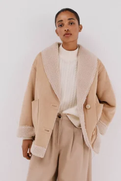 Cazadora efecto doble faz