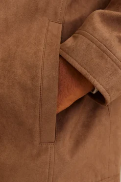 Cazadora efecto piel PLUS