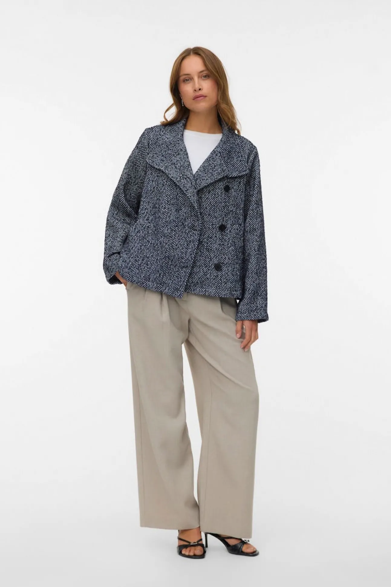 Cazadora estructura espiga