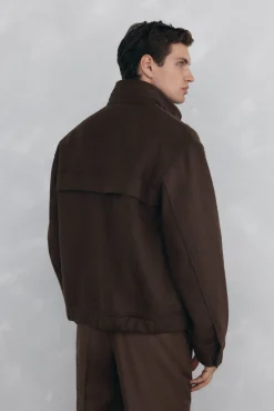 Cazadora handmade lana