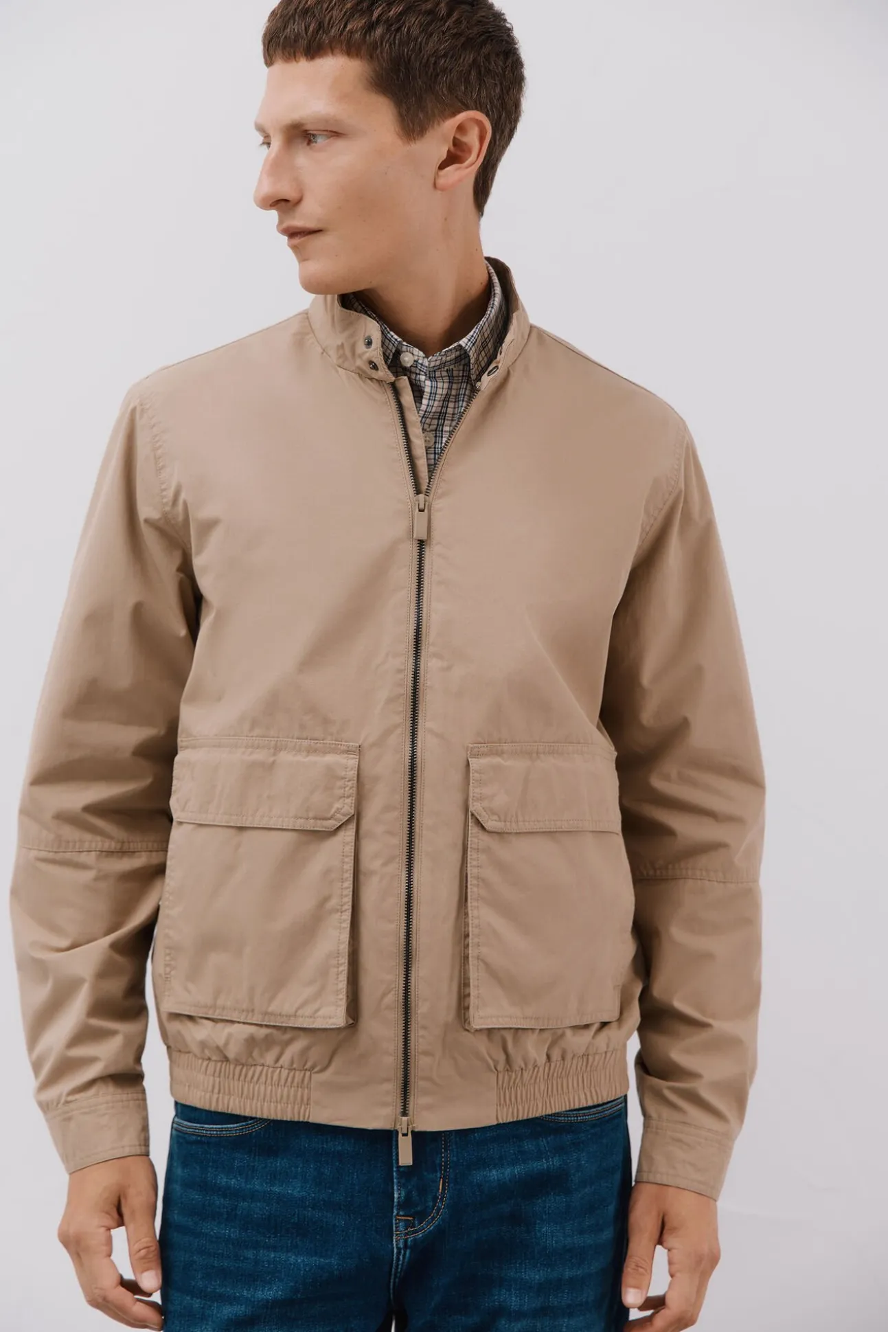 Cazadora ligera casual