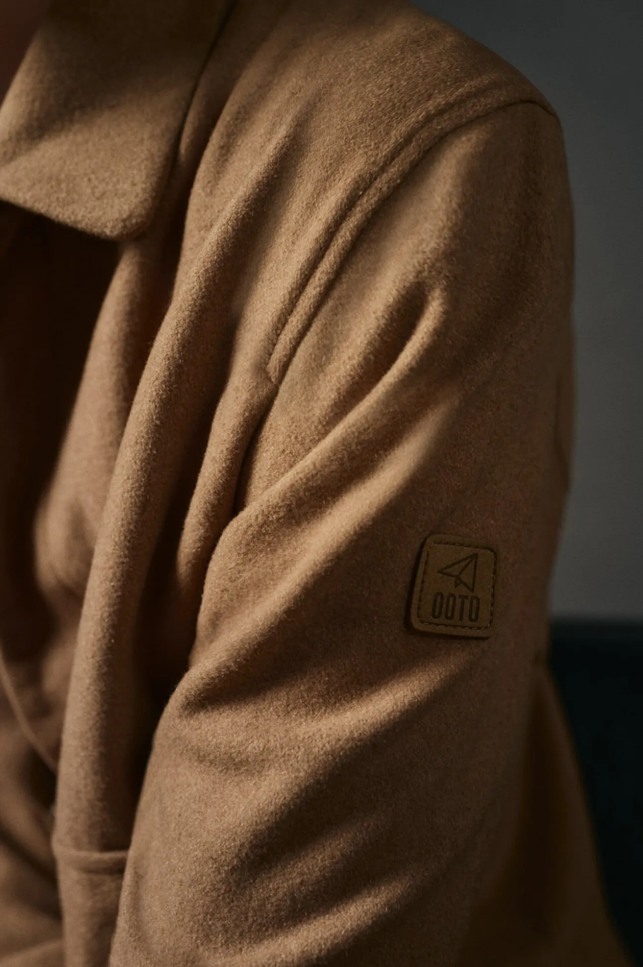 Cazadora mezcla lana