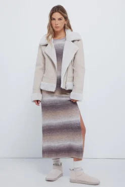 Cazadora motera doble faz