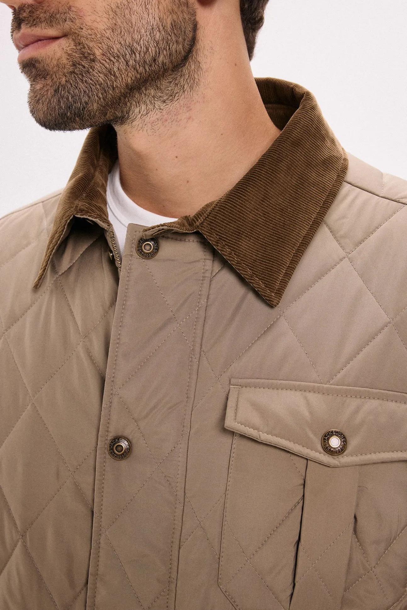 Cazadora regular fit