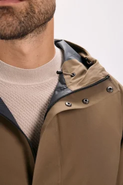 Cazadora regular fit waterproof