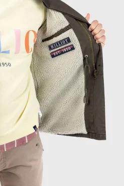 Cazadora Sahariana Con Parches