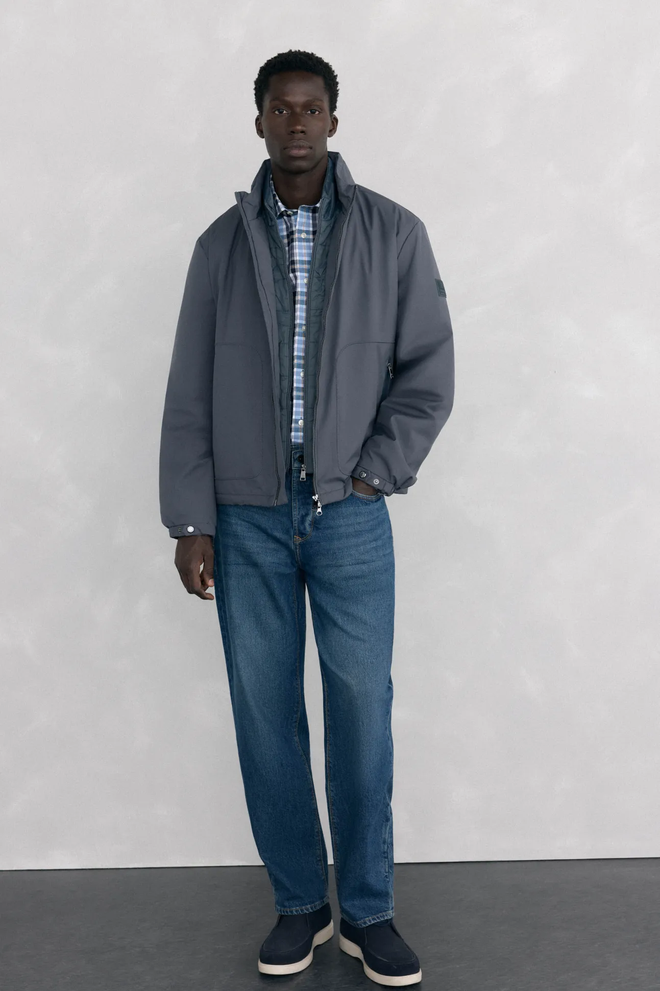 Cazadora vistas desmontables