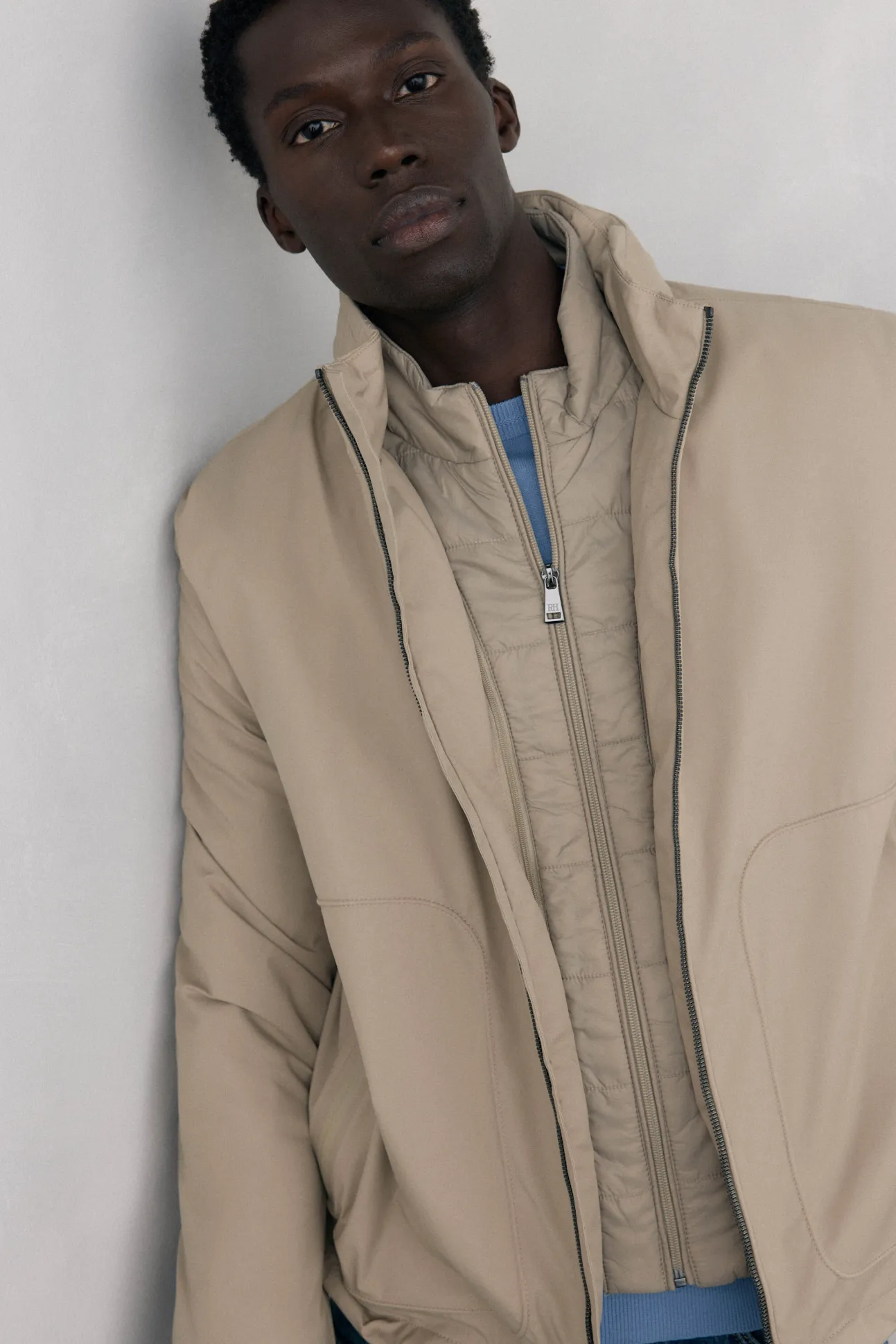 Cazadora vistas desmontables