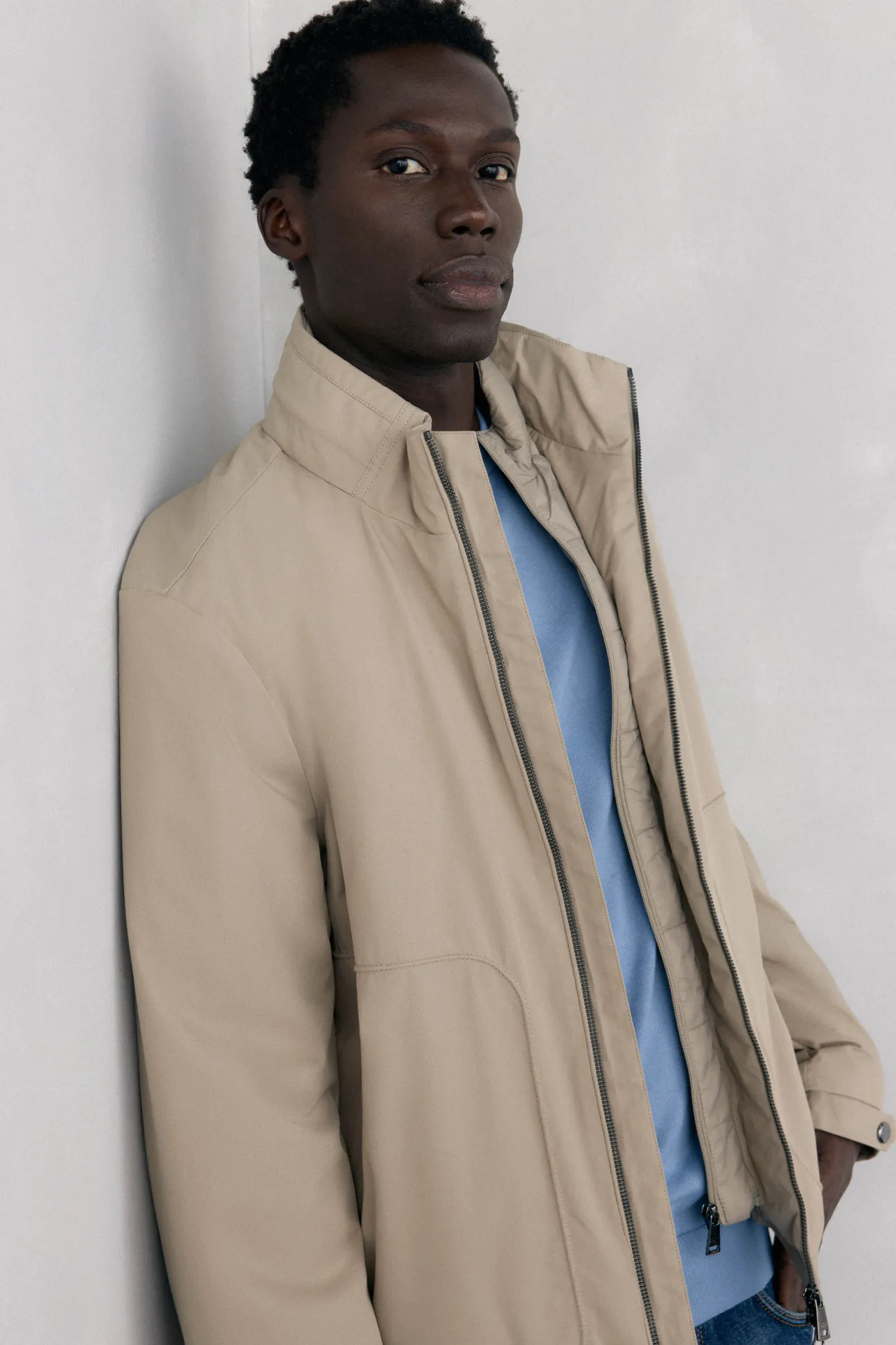 Cazadora vistas desmontables