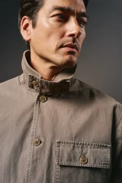 Cazadora worker cuello pana