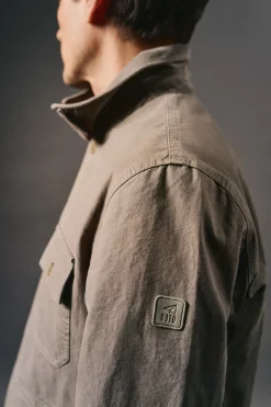 Cazadora worker cuello pana