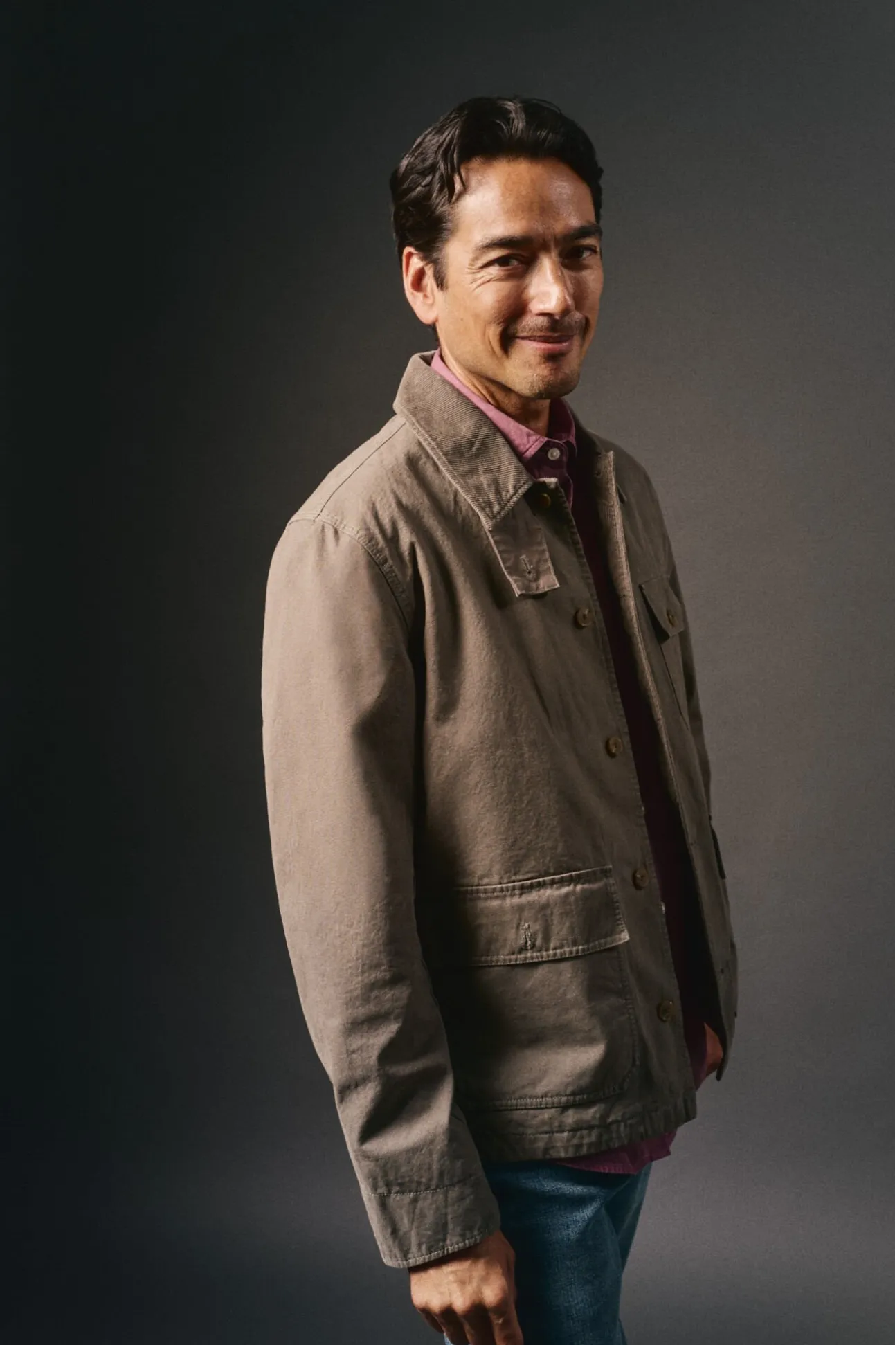 Cazadora worker cuello pana