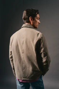 Cazadora worker cuello pana