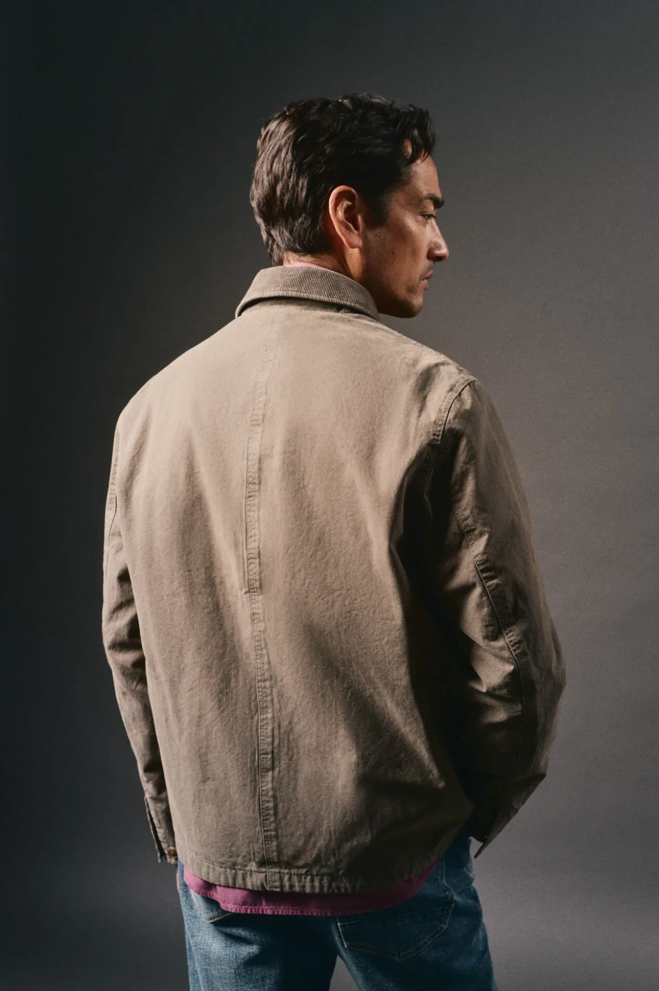 Cazadora worker cuello pana