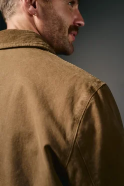 Cazadora worker cuello pana