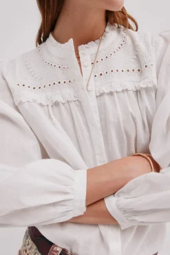 Cécile. Blusa bordada