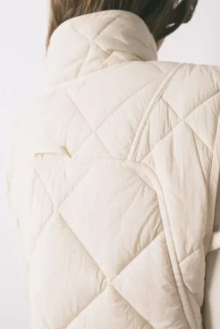 Chaleco acolchado blanco