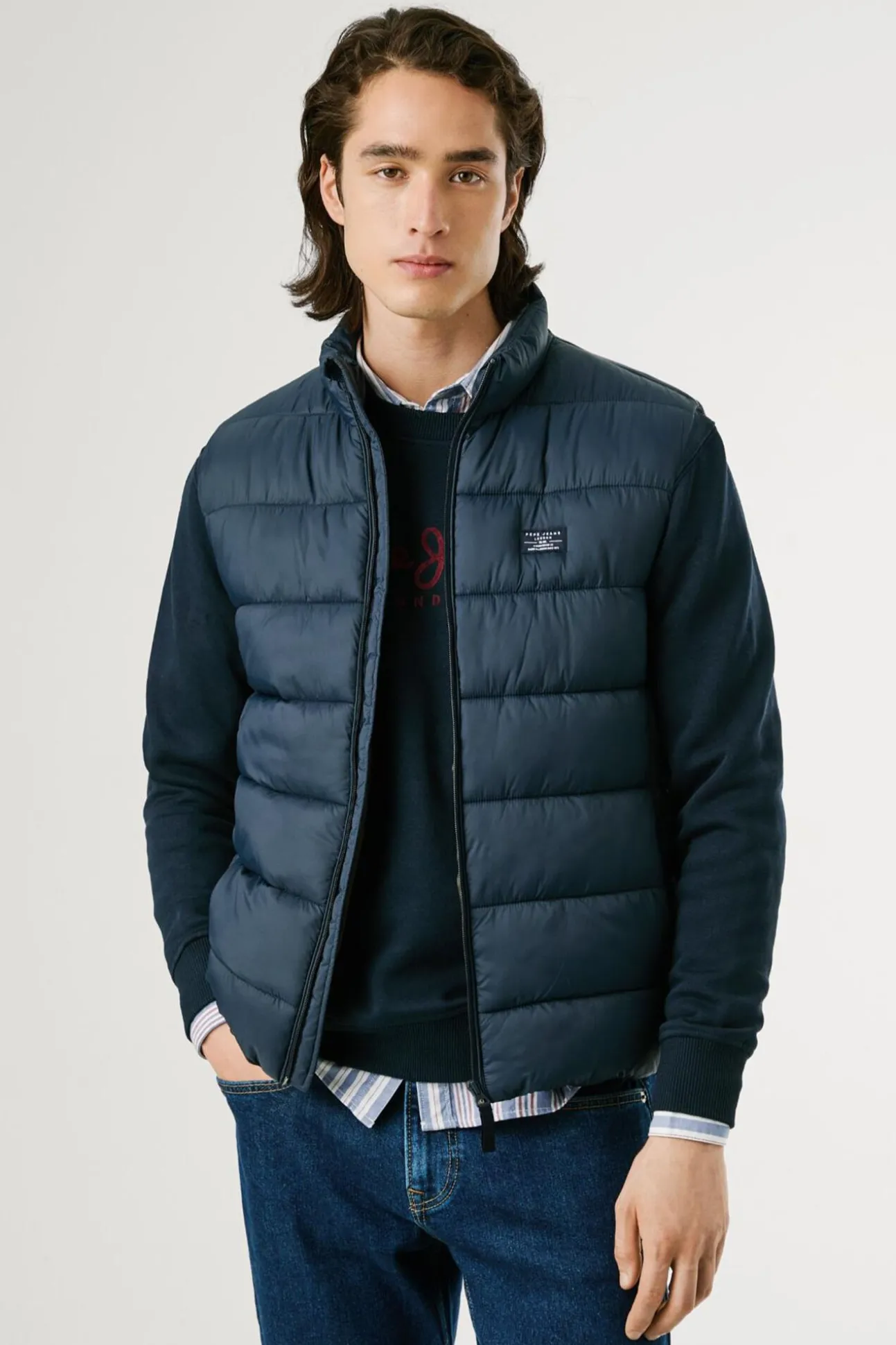 Chaleco Acolchado Cierre Cremallera