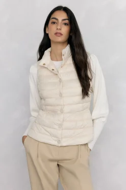 Chaleco corto peplum