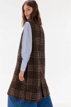 Chaleco de cuadros