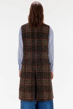 Chaleco de cuadros