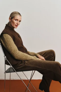 Chaleco de mujer oversize