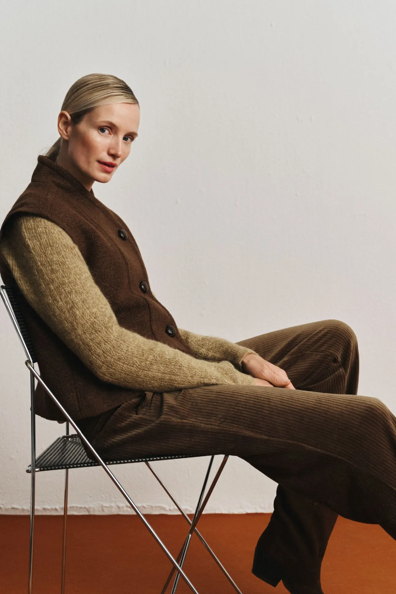 Chaleco de mujer oversize