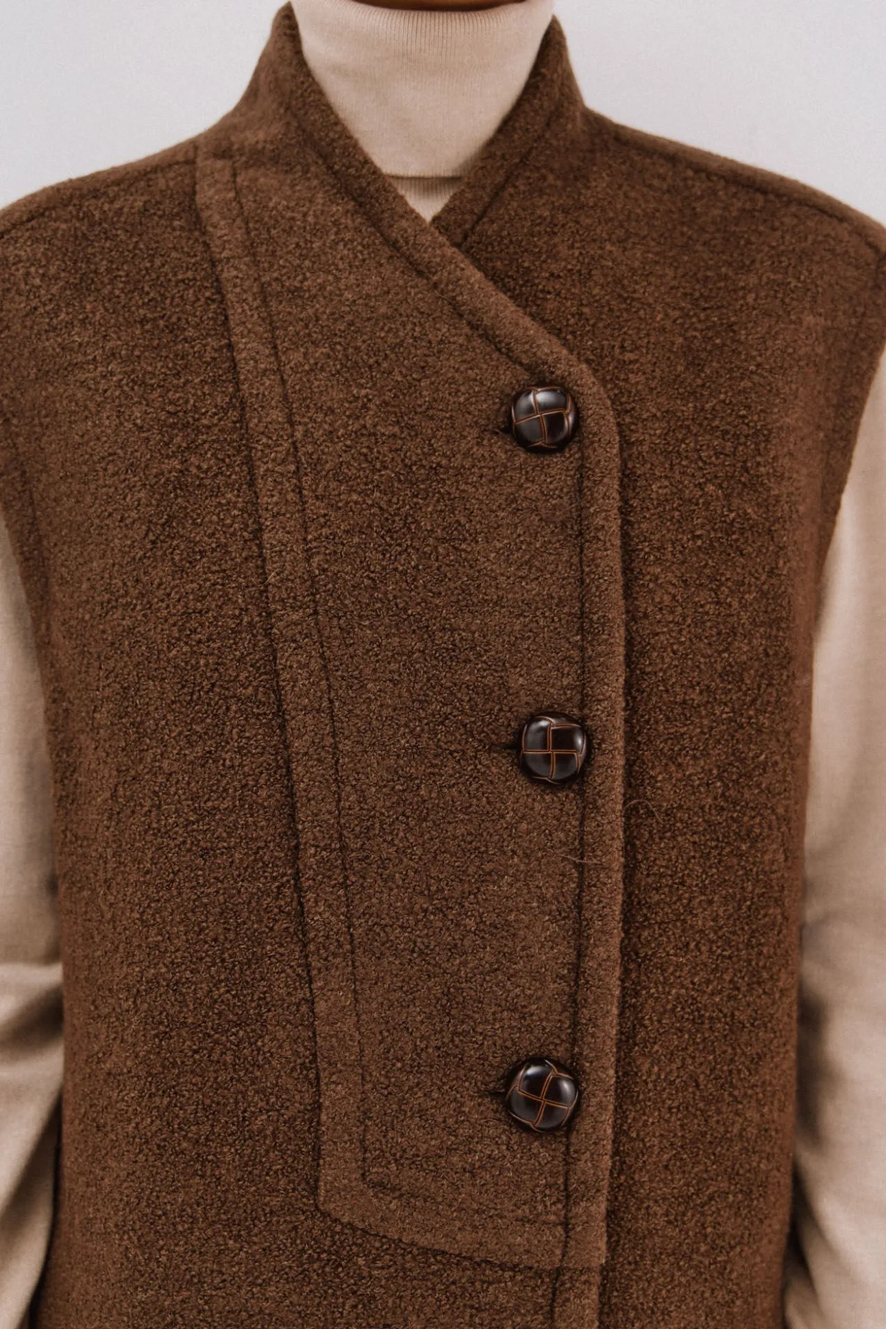 Chaleco de mujer oversize