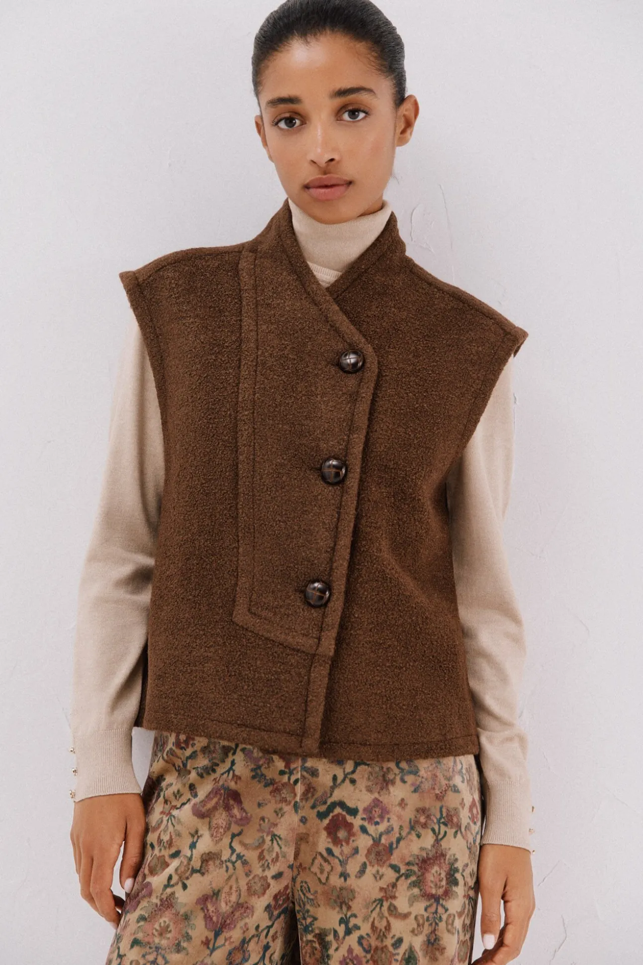 Chaleco de mujer oversize