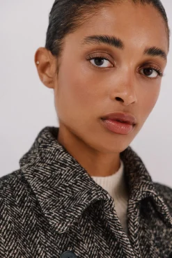 Chaleco largo botones