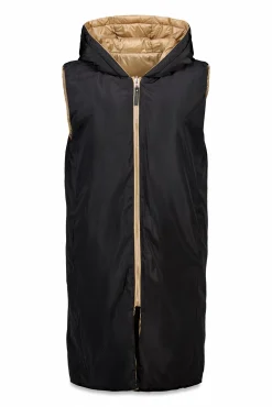 Chaleco largo reversible