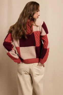 Chaleco patchwork multicolor