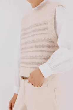 Chaleco punto pasadas