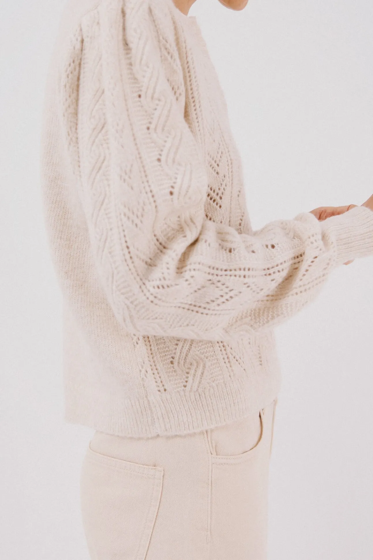 Chaleco punto pasadas